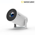 Transform Your Viewing Experience with the Magcubic HY300Pro Android Projector - Portable 1080P Home Cinema with Dual WiFi6 and Bluetooth 5.4