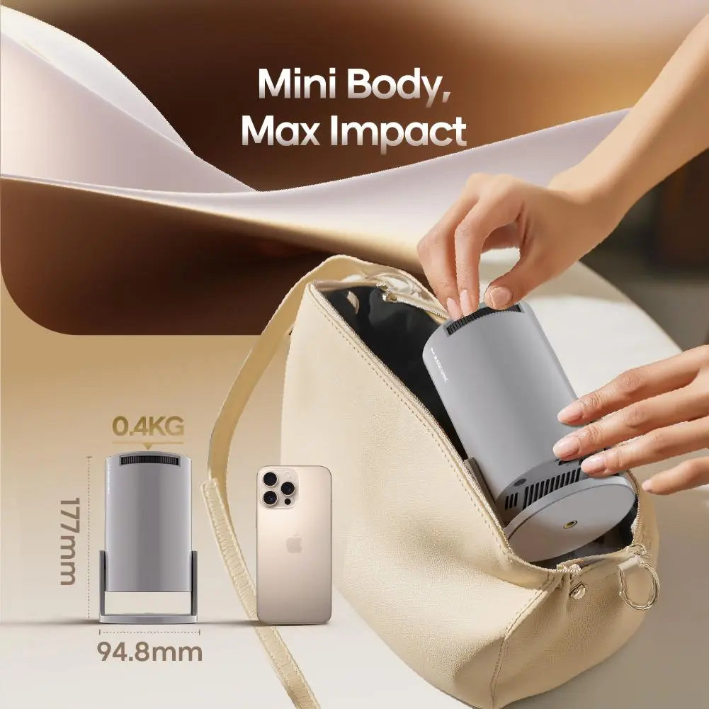 Transform Your Viewing Experience with the Magcubic HY300Pro Android Projector - Portable 1080P Home Cinema with Dual WiFi6 and Bluetooth 5.4